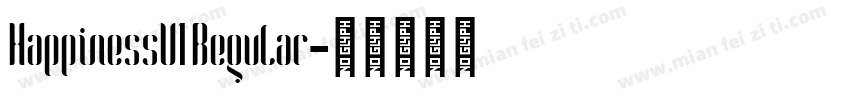 HappinessV1 Regular字体转换